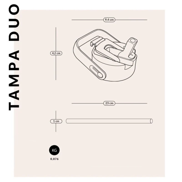 Tampa duo - Cereja - Image 5